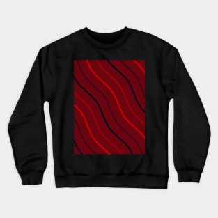 Christmas wave line pattern Crewneck Sweatshirt